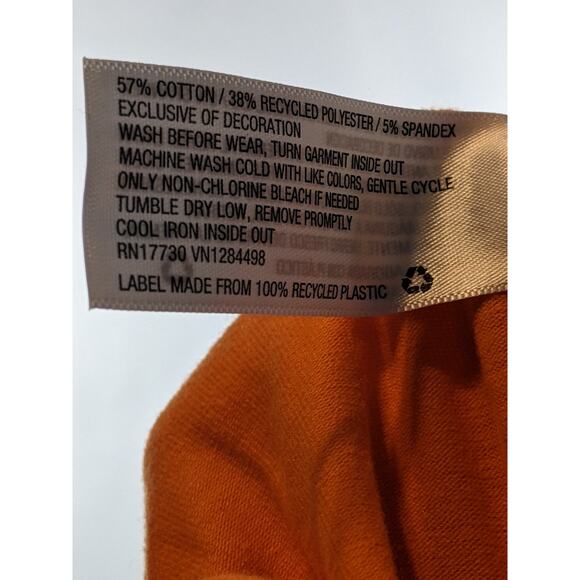 Baby Girls 3pc Pumpkin Top Pants Headband Set Cat & Jack Orange 12M Outfit Pjs - Picture 6 of 8